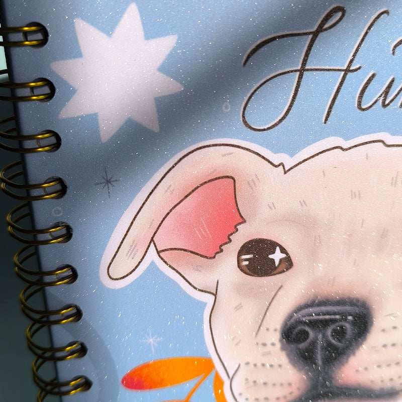 Libreta glitter